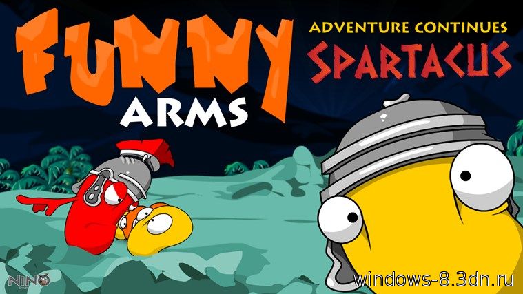 FUNNY ARMS 2: SPARTACUS – новая аркада от DenBraun